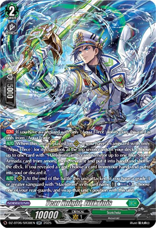 Tear Knight, Eilikrinis (DZ-BT06/SR38EN) [DZ-BT06: Generation Dragenesis] | Pegasus Games WI