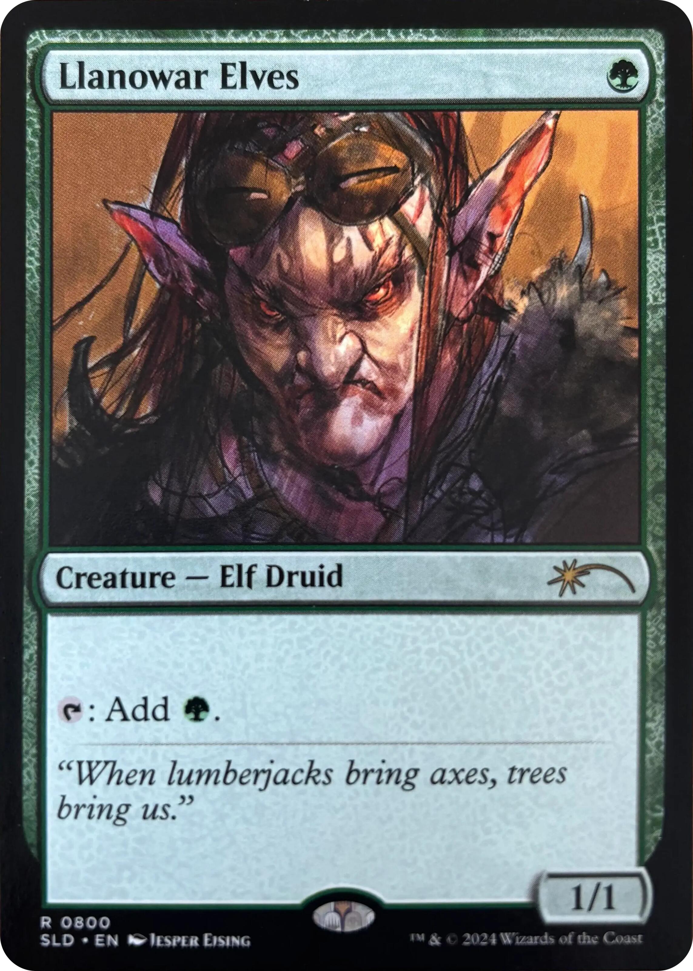 Llanowar Elves (0800) [Secret Lair Drop Series] | Pegasus Games WI