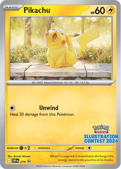 Pikachu (214) [Scarlet & Violet: Black Star Promos] | Pegasus Games WI