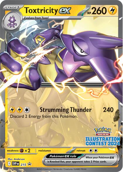 Toxtricity ex (215) [Scarlet & Violet: Black Star Promos] | Pegasus Games WI