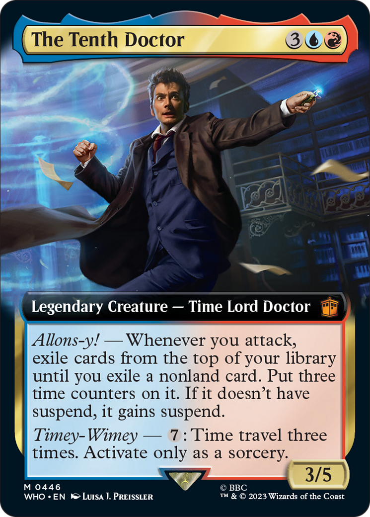 The Tenth Doctor (Extended Art) [Doctor Who] | Pegasus Games WI