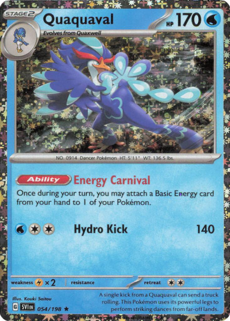 Quaquaval (054/198) (Sparkle Holo) [Miscellaneous Cards] | Pegasus Games WI