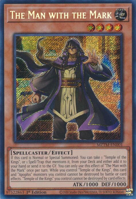 The Man with the Mark [MZTM-EN001] Secret Rare | Pegasus Games WI