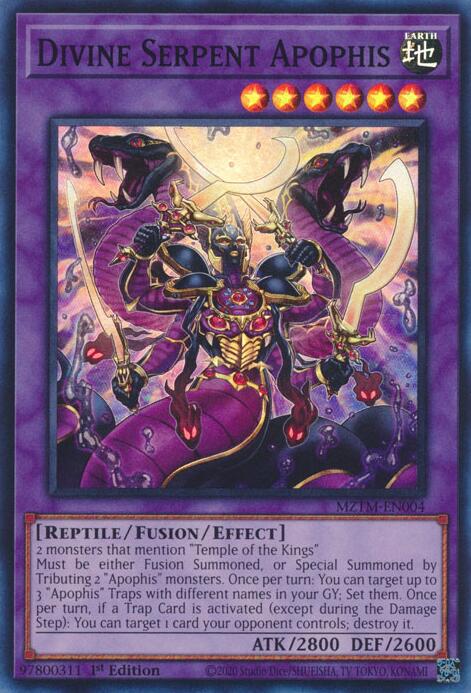 Divine Serpent Apophis [MZTM-EN004] Super Rare | Pegasus Games WI