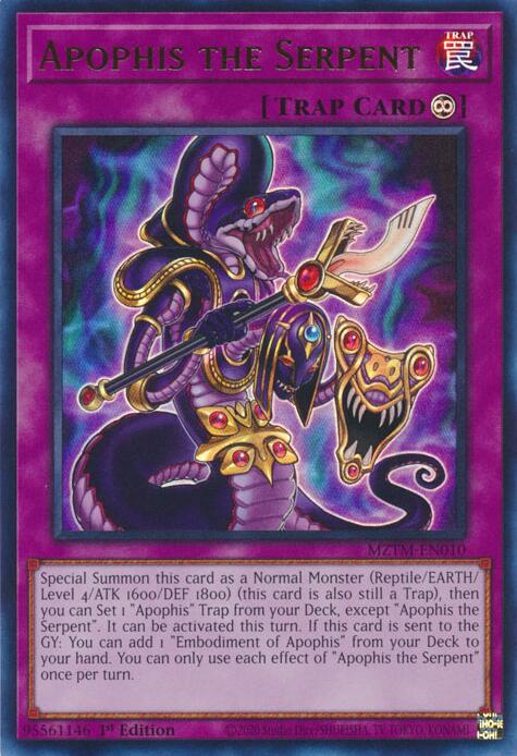 Apophis the Serpent [MZTM-EN010] Ultra Rare | Pegasus Games WI