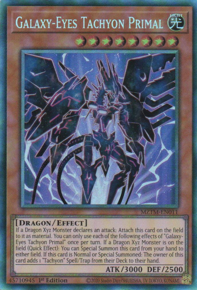 Galaxy-Eyes Tachyon Primal (Collector's Rare) [MZTM-EN011] Collector's Rare | Pegasus Games WI