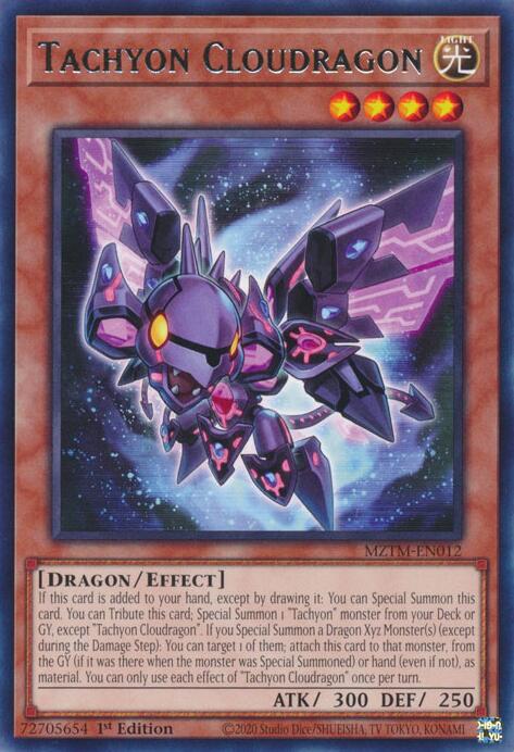 Tachyon Cloudragon [MZTM-EN012] Rare | Pegasus Games WI