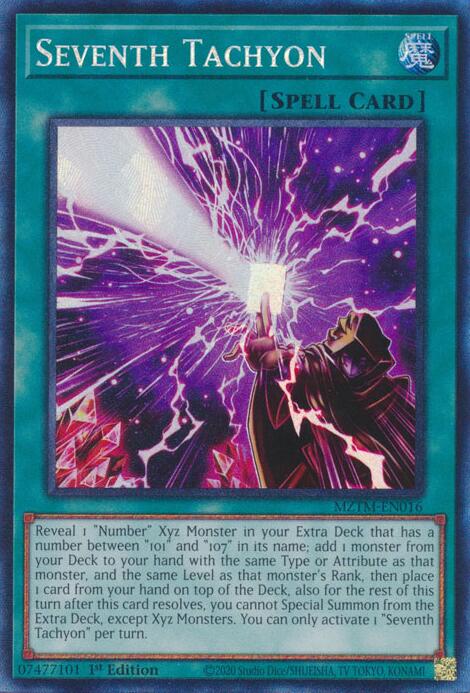 Seventh Tachyon (Collector's Rare) [MZTM-EN016] Collector's Rare | Pegasus Games WI