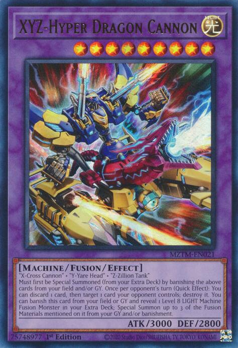 XYZ-Hyper Dragon Cannon [MZTM-EN021] Ultra Rare | Pegasus Games WI