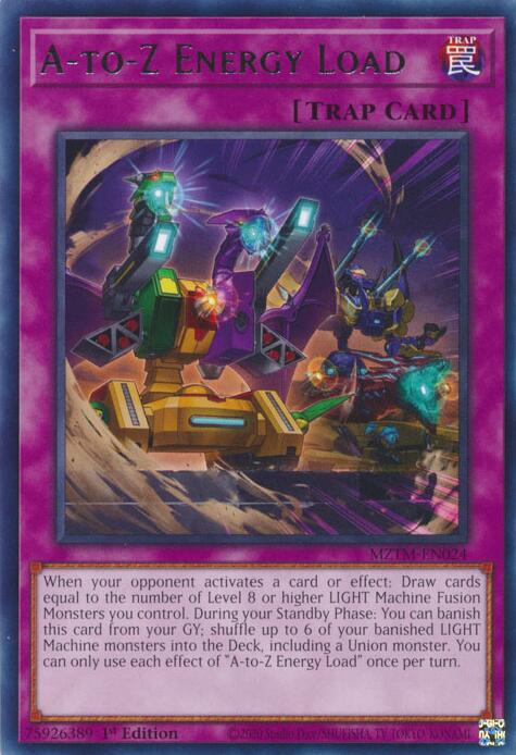 A-to-Z Energy Load [MZTM-EN024] Rare | Pegasus Games WI