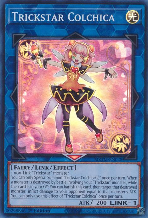 Trickstar Colchica [MZTM-EN028] Super Rare | Pegasus Games WI