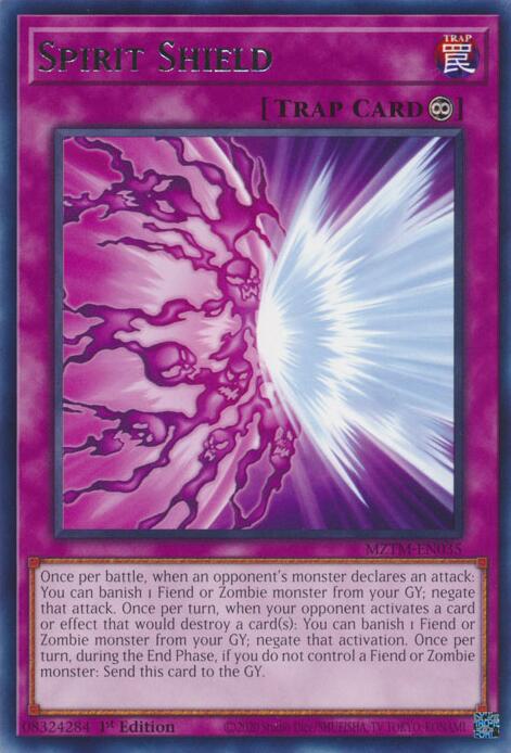 Spirit Shield [MZTM-EN035] Rare | Pegasus Games WI