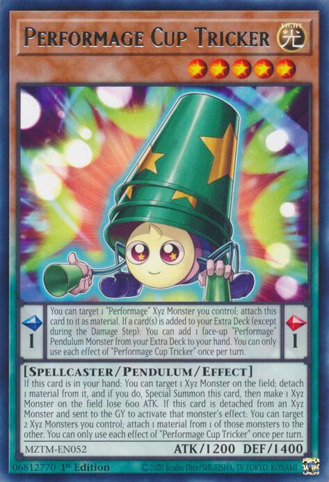 Performage Cup Tricker [MZTM-EN052] Rare | Pegasus Games WI