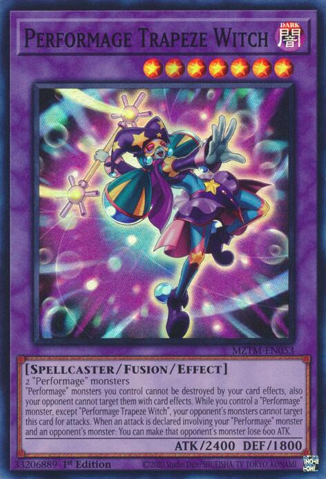 Performage Trapeze Witch [MZTM-EN053] Super Rare | Pegasus Games WI