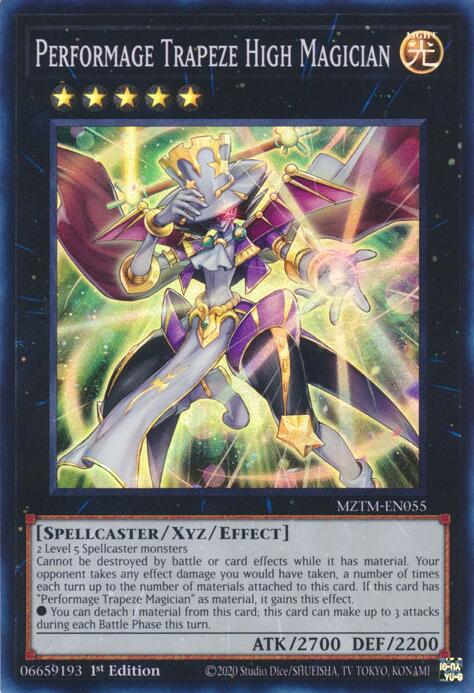 Performage Trapeze High Magician [MZTM-EN055] Super Rare | Pegasus Games WI