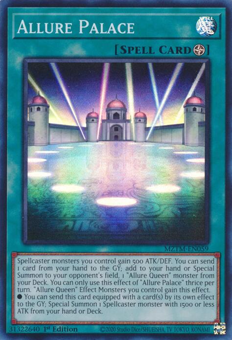 Allure Palace [MZTM-EN059] Super Rare | Pegasus Games WI
