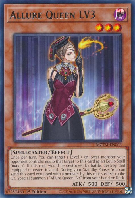 Allure Queen LV3 [MZTM-EN063] Rare | Pegasus Games WI