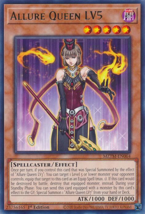 Allure Queen LV5 [MZTM-EN064] Rare | Pegasus Games WI
