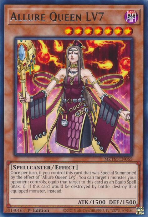 Allure Queen LV7 [MZTM-EN065] Rare | Pegasus Games WI
