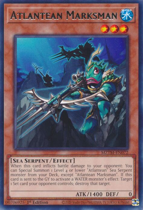 Atlantean Marksman [MZTM-EN072] Rare | Pegasus Games WI