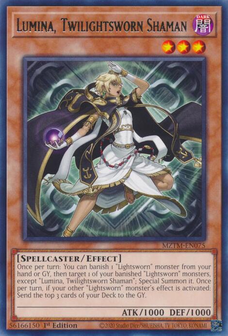 Lumina, Twilightsworn Shaman [MZTM-EN075] Rare | Pegasus Games WI
