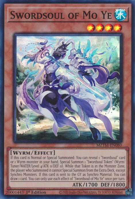 Swordsoul of Mo Ye [MZTM-EN080] Super Rare | Pegasus Games WI