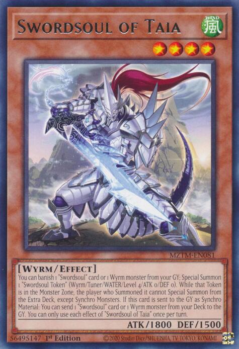 Swordsoul of Taia [MZTM-EN081] Rare | Pegasus Games WI