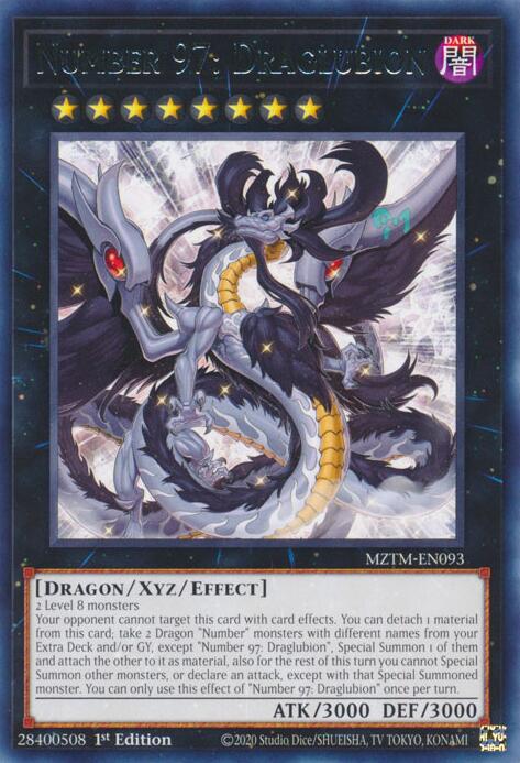 Number 97: Draglubion [MZTM-EN093] Rare | Pegasus Games WI