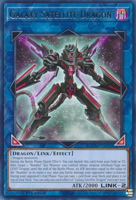 Galaxy Satellite Dragon [MZTM-EN096] Rare | Pegasus Games WI