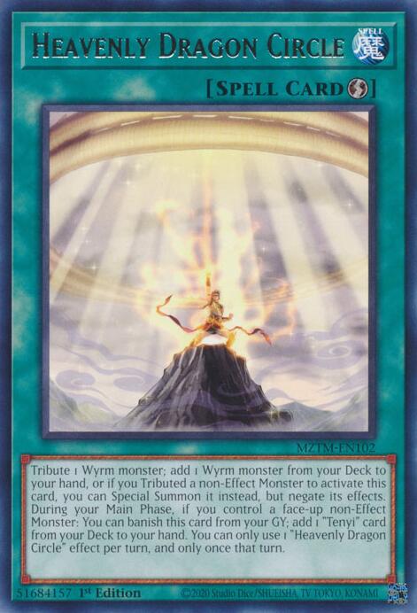 Heavenly Dragon Circle [MZTM-EN102] Rare | Pegasus Games WI