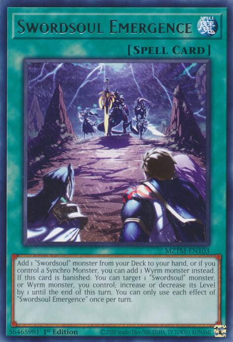 Swordsoul Emergence [MZTM-EN103] Rare | Pegasus Games WI