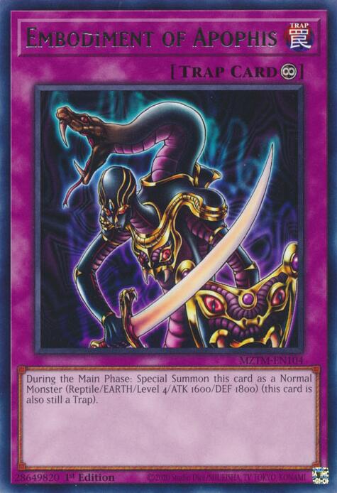 Embodiment of Apophis [MZTM-EN104] Rare | Pegasus Games WI