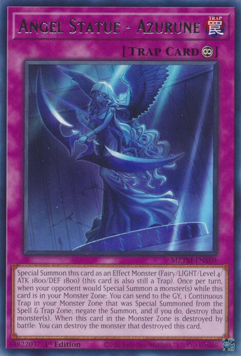 Angel Statue - Azurune [MZTM-EN109] Rare | Pegasus Games WI