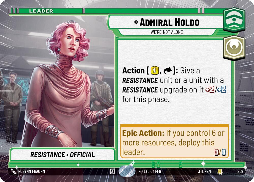 Admiral Holdo - We're Not Alone (269) (Hyperspace) (269) [Jump to Lightspeed] | Pegasus Games WI