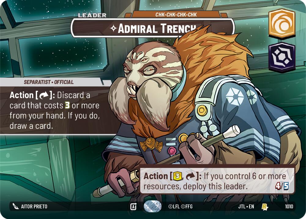 Admiral Trench - Chk-chk-chk-chk (1010) (Showcase) (1010) [Jump to Lightspeed] | Pegasus Games WI