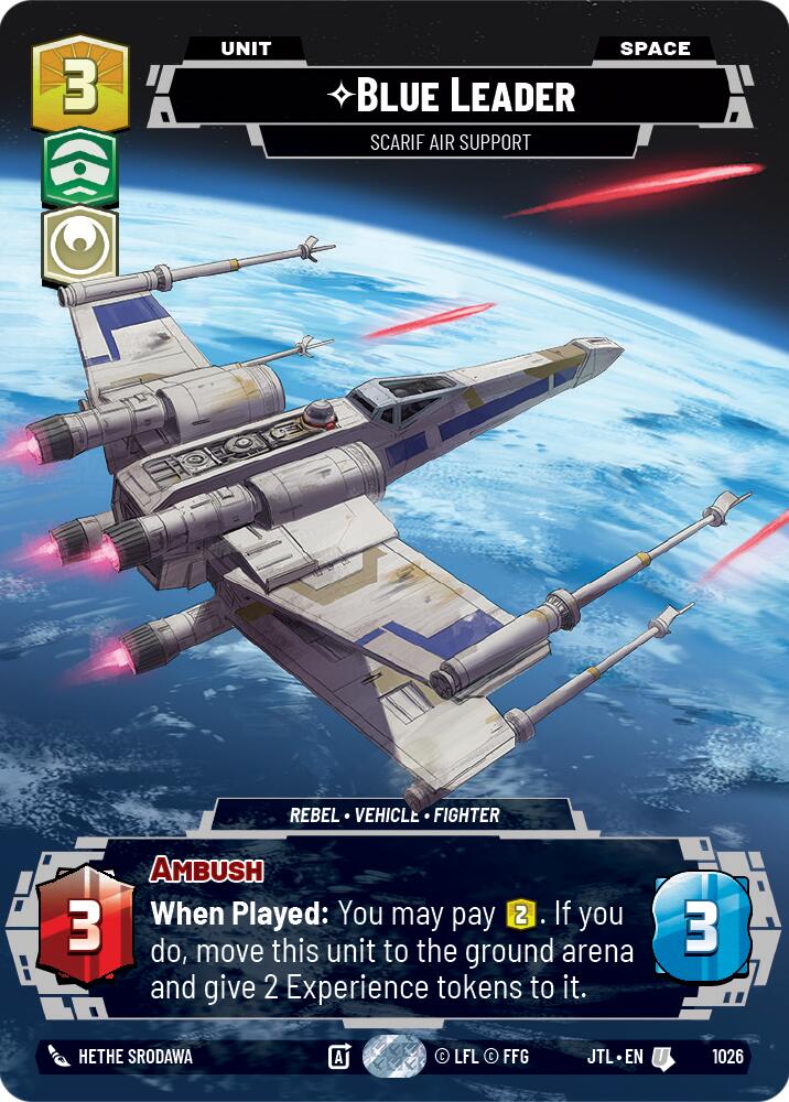 Blue Leader - Scarif Air Support (1026) (Prestige) (1026) [Jump to Lightspeed] | Pegasus Games WI
