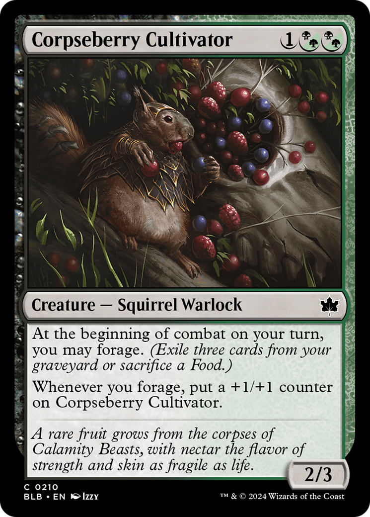 Corpseberry Cultivator [Bloomburrow] | Pegasus Games WI