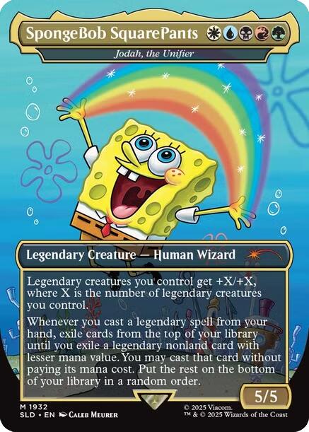 SpongeBob SquarePants - Jodah, the Unifier [Secret Lair Drop Series] | Pegasus Games WI