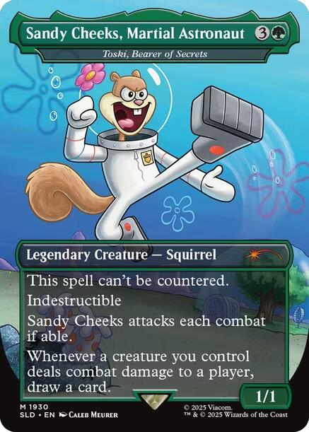 Sandy Cheeks, Martial Astronaut - Toski, Bearer of Secrets [Secret Lair Drop Series] | Pegasus Games WI