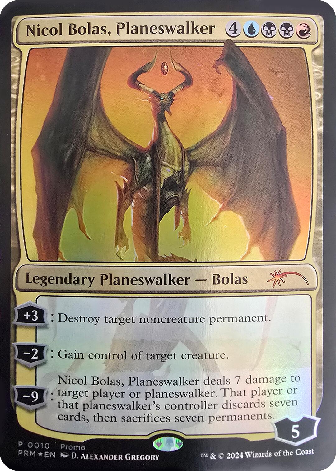 Nicol Bolas, Planeswalker [Media Promos] | Pegasus Games WI