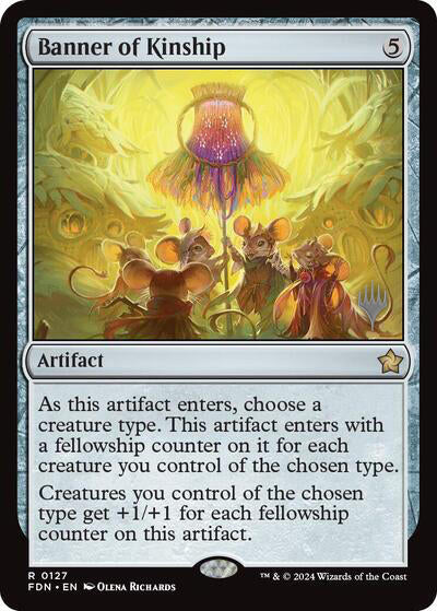 Banner of Kinship (Promo Pack) [Foundations Promos] | Pegasus Games WI