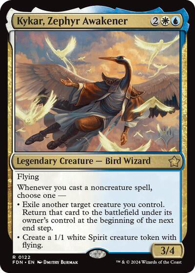 Kykar, Zephyr Awakener (Promo Pack) [Foundations Promos] | Pegasus Games WI