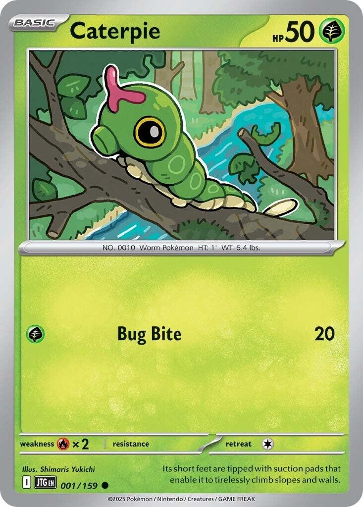 Caterpie (001/159) [Scarlet & Violet: Journey Together] | Pegasus Games WI