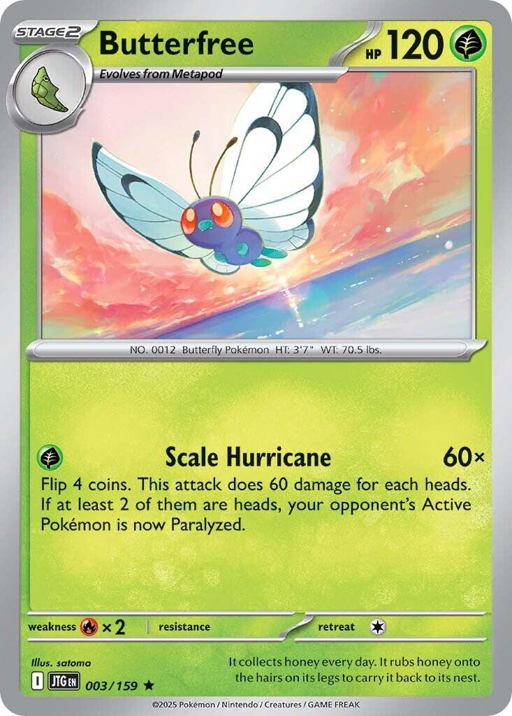 Butterfree (003/159) [Scarlet & Violet: Journey Together] | Pegasus Games WI