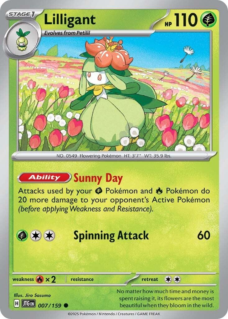 Lilligant (007/159) [Scarlet & Violet: Journey Together] | Pegasus Games WI