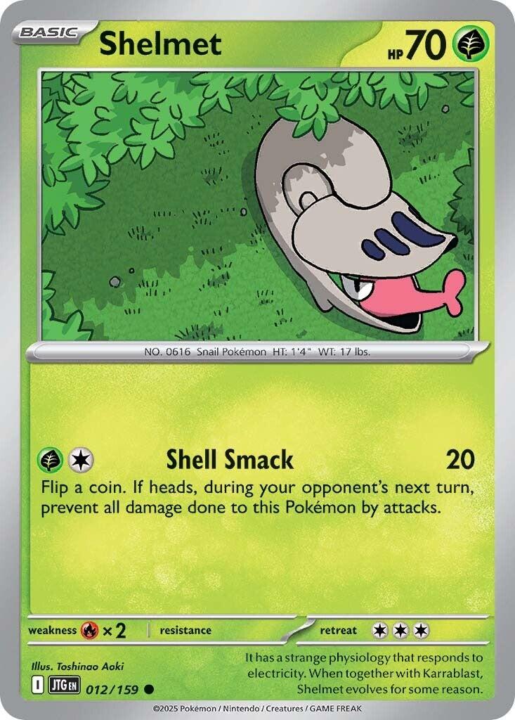 Shelmet (012/159) [Scarlet & Violet: Journey Together] | Pegasus Games WI