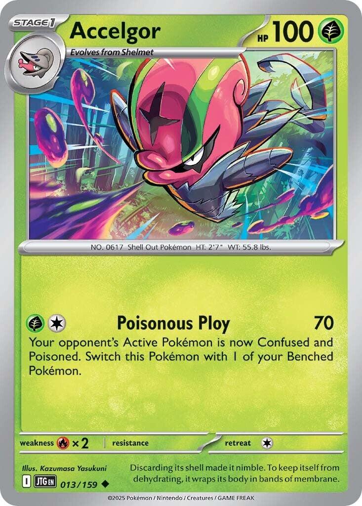 Accelgor (013/159) [Scarlet & Violet: Journey Together] | Pegasus Games WI