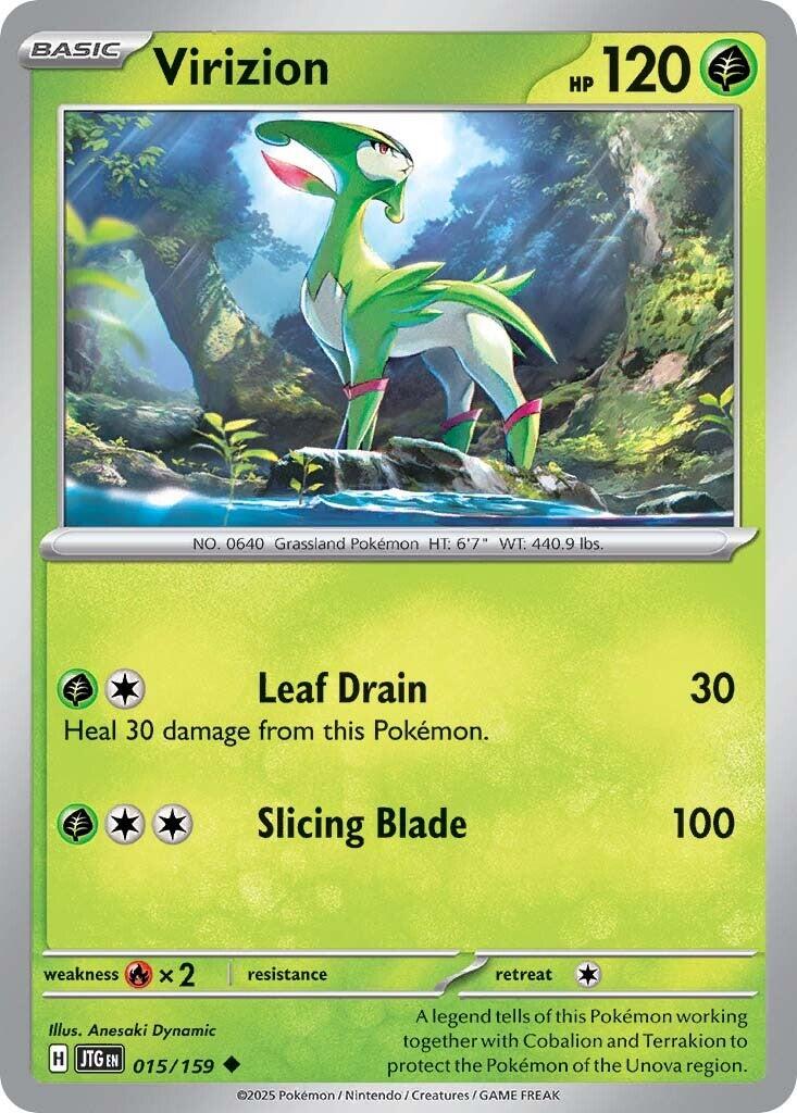 Virizion (015/159) [Scarlet & Violet: Journey Together] | Pegasus Games WI