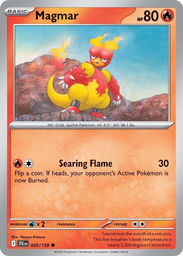 Magmar (020/159) [Scarlet & Violet: Journey Together] | Pegasus Games WI
