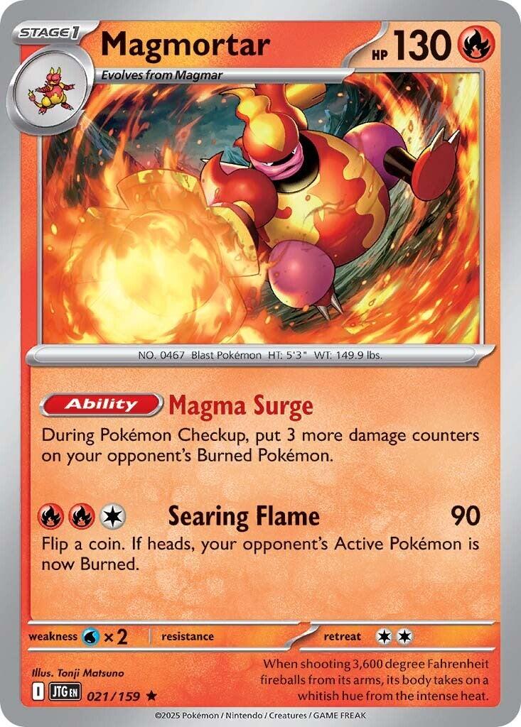 Magmortar (021/159) [Scarlet & Violet: Journey Together] | Pegasus Games WI